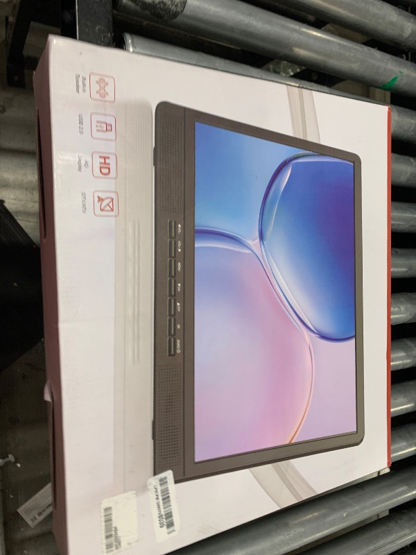 Photo 1 of Desobry 18" Portable TV with Antenna, Small TV with HD 1080P HDMI Input, AV Input, USB Port, Portable Monitor with 180° Adjustable Stand, Small Portable T V for Kitchen Bedroom RV (No Battery,No WIFI)