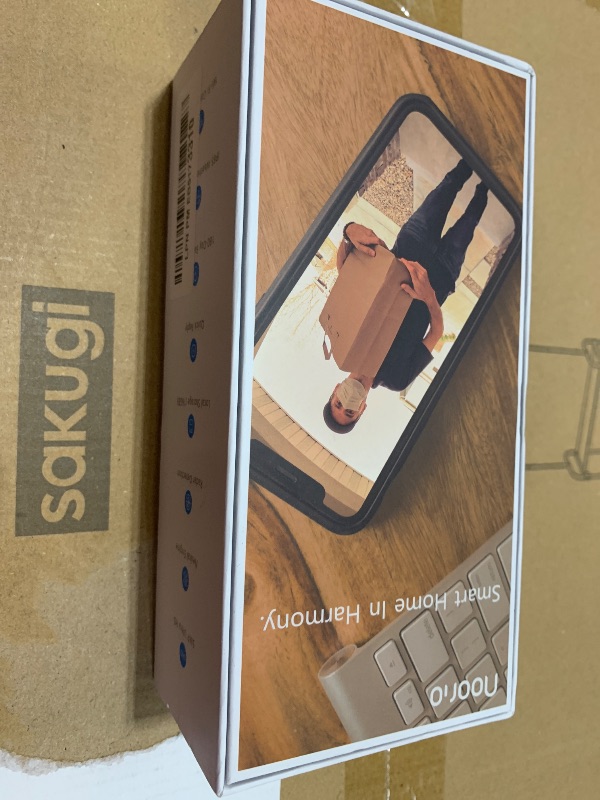 Photo 1 of Noorio 3K Doorbell Camera Wireless No Subscription, 3K Video Doorbell, 16GB Local Storage, Work with Alexa, Motion and Chime, Two-Way Talk, Battery Powered (Charge 2 Hours Before Use) D110 Camera
