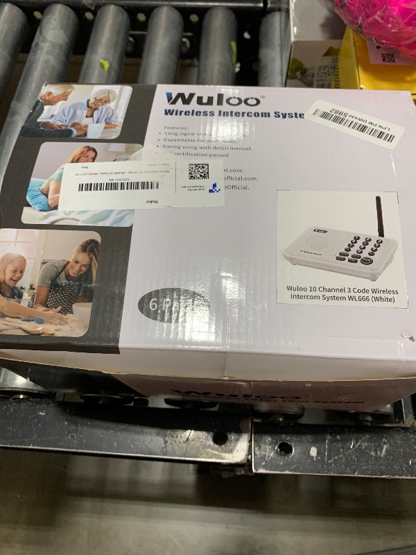 Photo 1 of Wuloo Intercoms Wireless for Home 5280 Feet Range 10 Channel 3 Code, Wireless Intercom System for Home House Business Office, Room to Room Intercom, Home Communication System (6 Units Set, White)