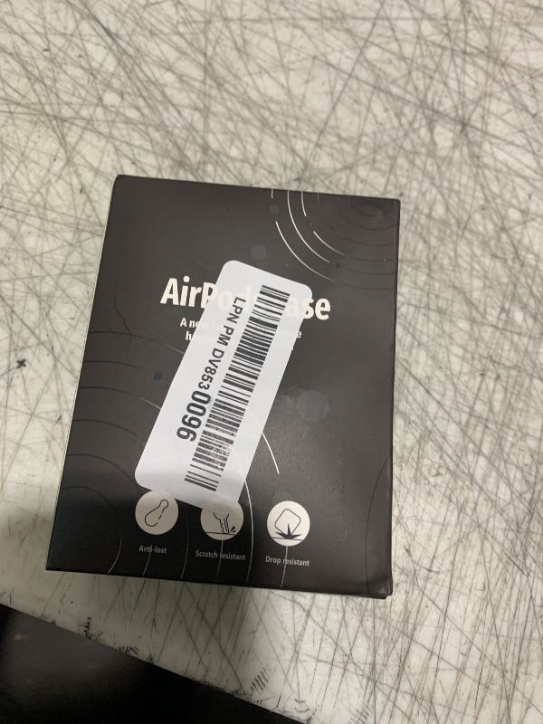 Photo 1 of RFUNGUANGO for AirPods 4th Generation Case, Compatible with AirPods 4th Generation Case (2024), Military-Grade Drop Protection, Comes with Cleaning Kit, Comes with Phone Holder Function -Black