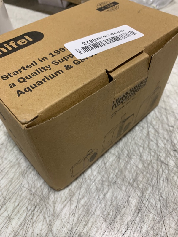 Photo 1 of Knifel 550GPH Submersible Water Pump, Fountain Pumps with dry run protection Adjustable Flow Rate Desin 6.5ft High Lift for Fountains, Hydroponics, Ponds, Aquariums & More
