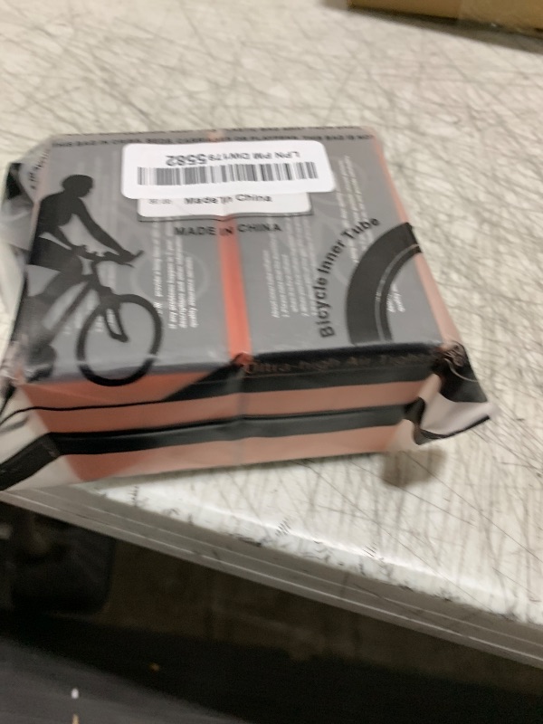 Photo 1 of 2-PCS 14" Heavy Duty Bike Tubes 14x1.75/2.25 AV Schrader Valve 45/57-254 Inner Tubes Compatible with 14x1.75 14x1.95 14x2.125 14x2.25 E-Bike Bicycle Tire Tubes