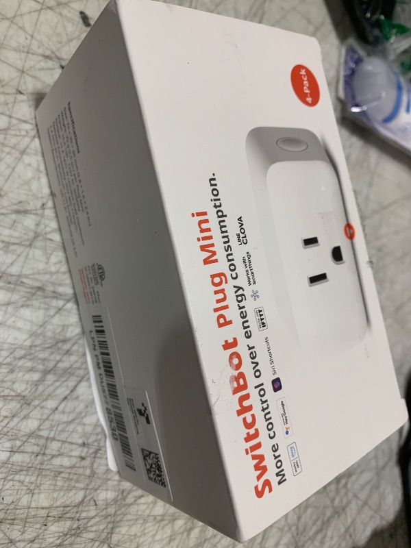 Photo 1 of ?2025 New? SwitchBot Smart Plug Mini 15A(4 Pack), Energy Monitor, Smart Home WiFi(2.4GHz) & Bluetooth Outlet, Compatible with Alexa & Google Home, APP Remote Control & Timer Function, No Hub Required