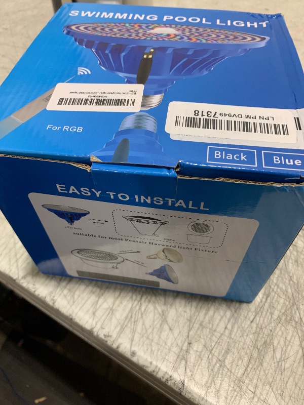 Photo 1 of CEDIO Pool Lights for Inground Pool, 120V 65W Led Pool Light Bulb for Inground Pool, Color Changing Underwater Pool Light with Remote Control, E26/E27 Replacement for Pentair Hayward Fixture