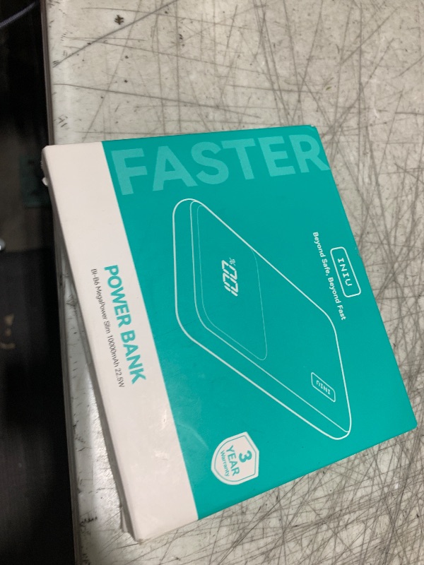 Photo 1 of INIU Portable Charger, Slimmest Fast Charging 10000mAh USB C in/Out Power Bank, 22.5W PD3.0 QC4+ Battery Pack, Portable Phone Charger for iPhone 16 15 14 13 12 Pro Samsung S22 S21 Google AirPods iPad