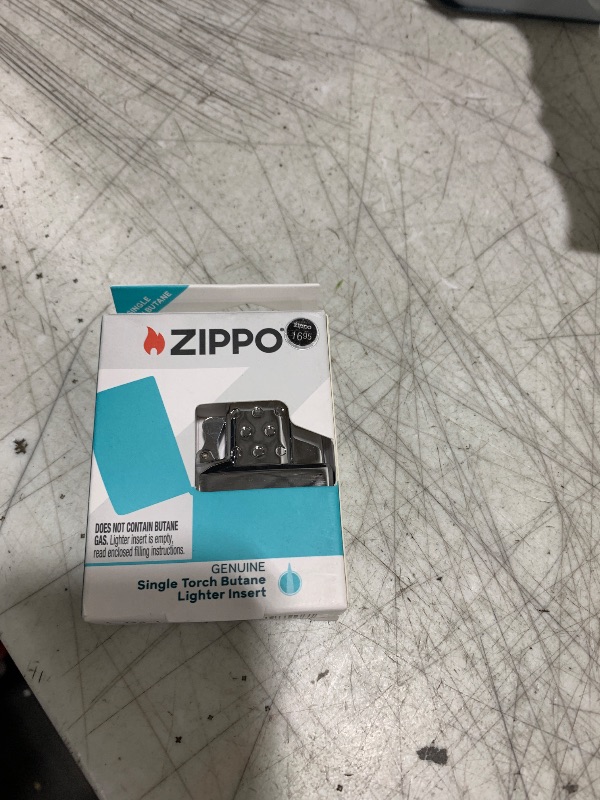 Photo 1 of Zippo Butane Torch Lighter Insert, Insert for Cigars Cigarettes Candles with Adjustable Flame, for Zippo Lighter Case, Butane Refillable for Tobacco Pipe & Cigars, Use with Zippo Butane Fuel
