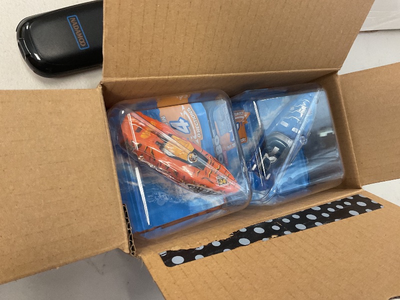 Photo 1 of Robo Alive Robo Boats, Tiger Shark & Robo Shark Boat, 2 Pack, by ZURU Water Activated Boat Toy, (Amazon Exclusive)