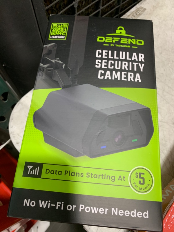 Photo 1 of TACTACAM Defend Cellular Security Camera