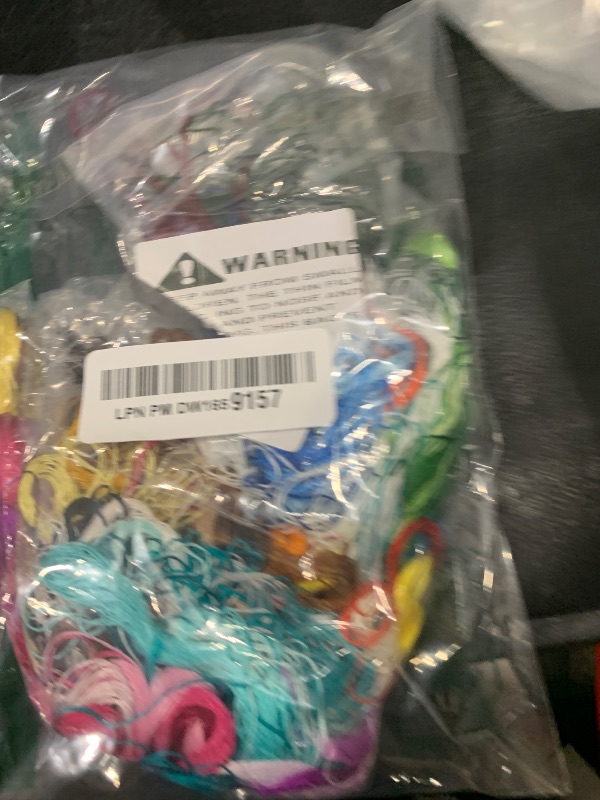 Photo 1 of 2500 Silk Art China Natural 100% Mulberry Silk Floss Handmade Embroidery Woven Jewelry Threads DIY Kits 50 Colors 336 feet 10 Bunch SIX001