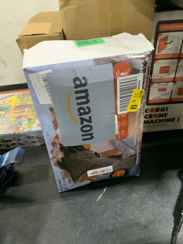 Photo 1 of LENONE Portable USB Heated Blanket, 3 Heat Settings USB Heated Blanket Throw 3Hrs Auto Off 5V/2A, 54”x38” Overheat Protection Portable Electric Blanket Wrap Machine Washable(Battery Pack Not Included)