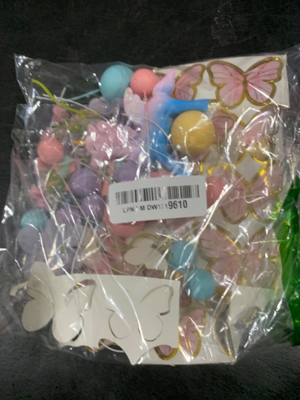 Photo 1 of 55Pcs Unicorn Cake Topper Rainbow Unicorn Flower Cake Decorations with Pearl Balls Butterflies Cake Toppers for Girls Kids Women Birthday Party Groovy Boho Rainbow Unicorn Party Supplies