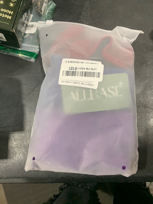 Photo 1 of ALLBASE Incontinence Underwear for Women High Absorbency Period Panties Ladies Leakproof Protective Menstrual Postpartum Bladder Control Washable Cotton Briefs Multipack Plus Size