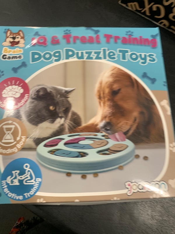 Photo 1 of Joansan Interactive Dog Puzzle Toys - Mentally Stimulating Treat Dispenser for Training Small, Medium & Large Dogs
