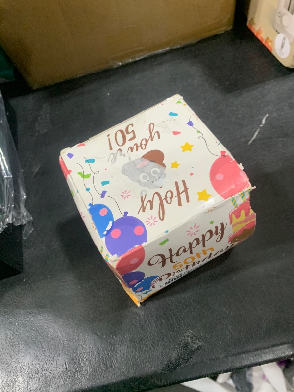 Photo 1 of 50th Birthday Toilet Paper - Happy birthday toilet paper prank– Funny 50th birthday gifts for men and women– best friend birthday gifts– Novelty Toilet paper roll gag gifts – 3 Ply (50th Birthday)