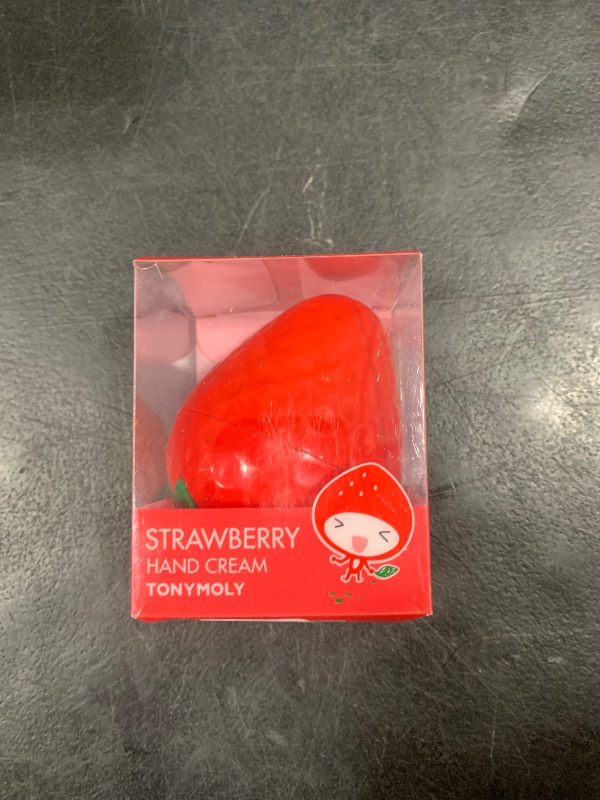 Photo 1 of TONYMOLY Strawberry Hand Cream, Lightweight & Hydrating Hand Moisturizer with Strawberry Extract & Shea Butter for All Skin Types, 1.05 oz