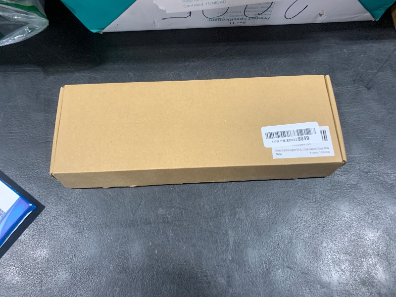Photo 1 of 6 Pack Under Cabinet Lighting Wireless, 50 LED Rechargeable Battery Motion Sensor Light Indoor, Stick On Magnetic Closet Lights, Under Counter Lights for Kitchen, Stairs, White 12 in
