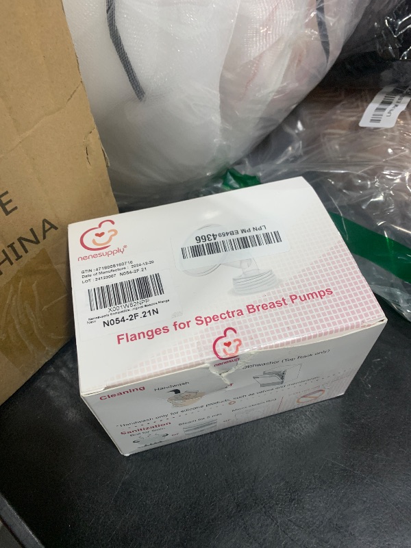 Photo 1 of Nenesupply 21mm 2 pc Flanges Compatible with Spectra S2 S1 9 Plus Synergy Gold Breastpump Replacement to Spectra Pump Parts Flange Accessories Wide Mouth Work with Valve Backflow Protector Bottle