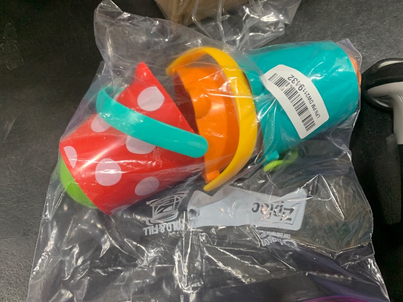 Photo 1 of Hape Happy Buckets Set | Three Water Wheel Bath Time Toys for Toddlers, Multicolor