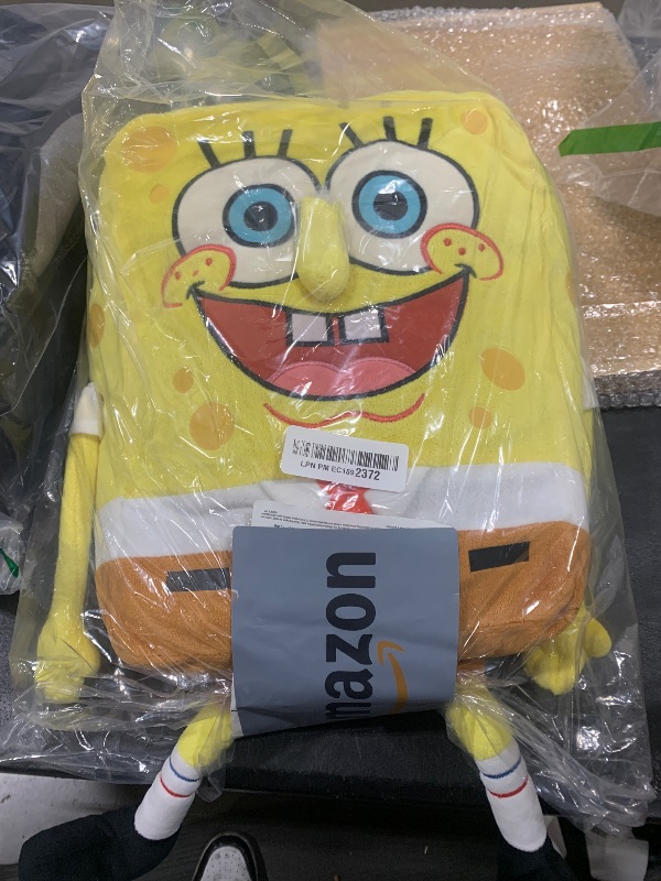 Photo 1 of Spongebob Kids Bedding Super Soft Plush Cuddle Pillow Buddy, One Size, By Franco