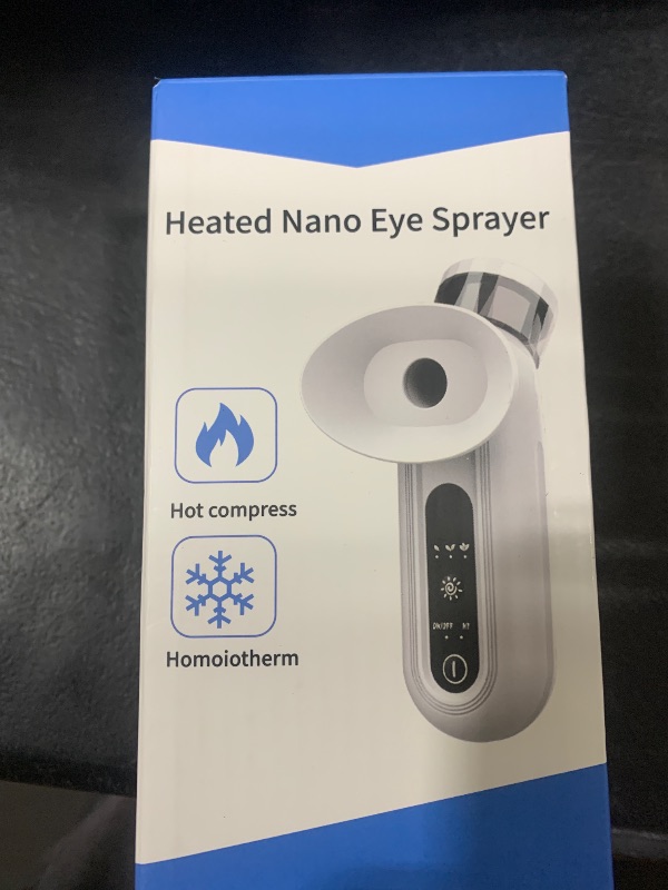 Photo 1 of Eye Steamer for Dry Eye, Eye Mister, Portable Eye Steam Sprayer, Heated Mist steam Therapy for Dry Eyes Relief, Moisturizing Eye Treatment, Mini Soothing Steamer for Eye Care
