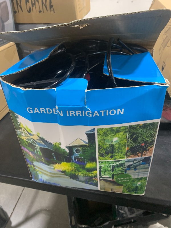 Photo 1 of Drip Irrigation System for Watering Garden: 230FT Misting Sprinkler DIY Devices with Tubing Hose for Indoor Plants Outdoor Flower Beds Raised Growing Lawn Tree Patio Hydroponic