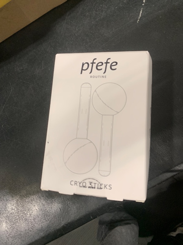 Photo 1 of pfefe Ice Globes for Face & Eyes, Unbreakable Stainless Steel Cryo Sticks for Beauty Routines, Facials Cold Roller Cooling Globes for Puffiness, Wrinkles, Dark Circles, Headaches