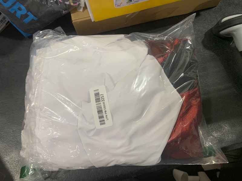 Photo 1 of Verceco Pirate Costume Women Outfit with Renaissance Pirate Shirt Skirt Corset Waist Belt Womens Halloween Pirate Costumes (White+Red, S)