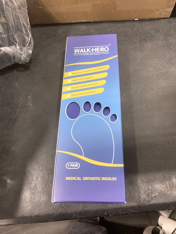 Photo 1 of Plantar Fasciitis Feet Insoles Arch Supports Orthotics Inserts Relieve Flat Feet, High Arch (Mens 10-10 1/2 | Womens 12-12 1/2)