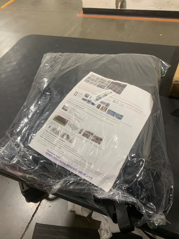 Photo 1 of SIHAIAN 12x21Ft Rectangular Pool Cover with Side Storage for Oval and Rectangular Above Ground Pool, One-Piece Solar Oval Pool Cover, Preventing Waterlogging, UV and Weather Resistant WP:10000kPa+