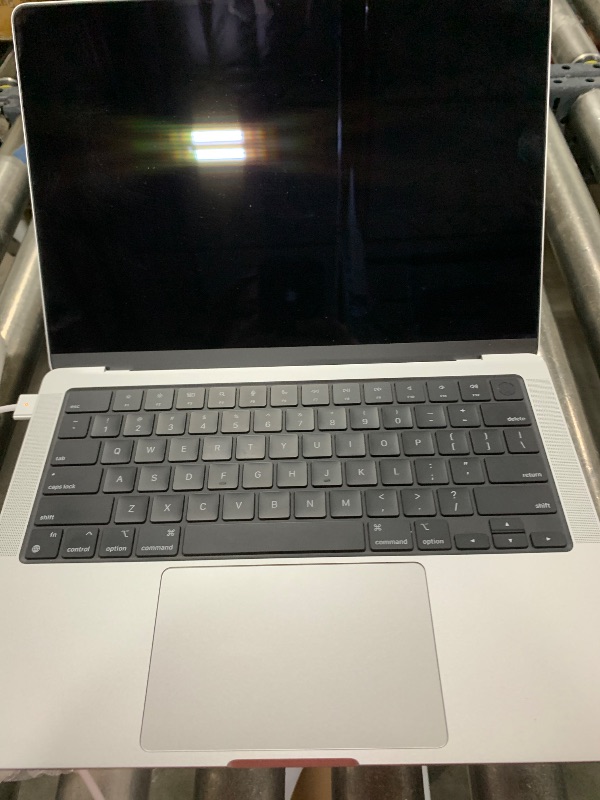 Photo 1 of Apple 2024 MacBook Pro Laptop with M4 Max, 14?core CPU, 32?core GPU: Built for Apple Intelligence, 14.2-inch Liquid Retina XDR Display, 36GB Unified Memory, 1TB SSD Storage; Silver