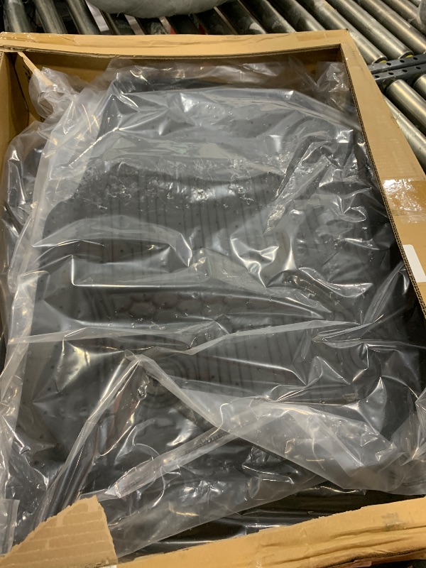 Photo 1 of TripleAliners Floor Mats All Weather Liners Compatible with 2024 2025 Toyota Tacoma Accessories Double Cab Front & Rear 2-Row, Automatic Transmission - Exclude Hybrid, Manual (Floor Mats)