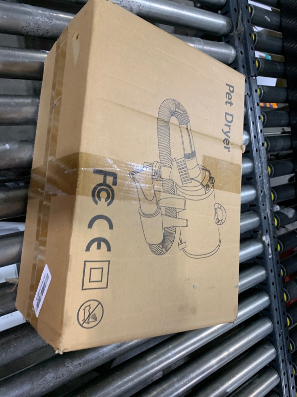 Photo 1 of Pet Dryer, 5.2HP/3800W Pet Grooming with Adjustable Speed and Temperature Control Dog Blow Dryer, Pet Hair Dryer with 3 Nozzle 