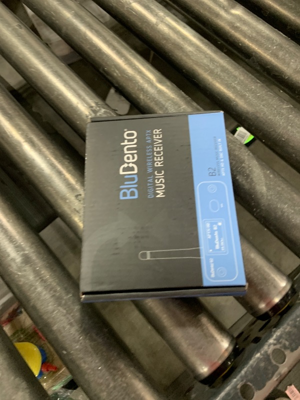 Photo 1 of BluDento B2 aptX HD, LDAC Hi-Fi Bluetooth 5.1 Audio Receiver,Bluetooth Adapter with ESS DAC, Analog Stereo RCA Output, Enhanced Working Range,OLED Display, Digital Coaxial & Optical Outputs