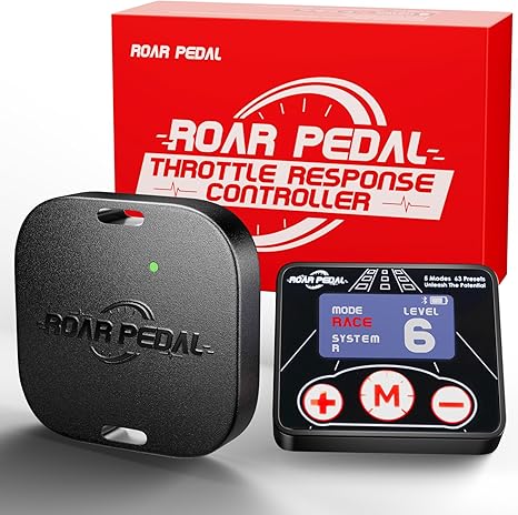 Photo 1 of Roar Pedal Throttle Response Controller With Remote Compatible with Dodge, Ram, Ford, Jeep, Chevrolet, Chrysler, GMC, Maserati, Mazda, Lincoln, Land Rover
