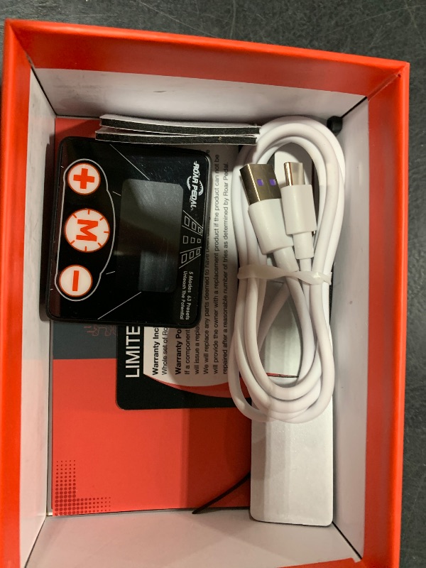 Photo 1 of Roar Pedal Throttle Response Controller With Remote Compatible with Dodge, Ram, Ford, Jeep, Chevrolet, Chrysler, GMC, Maserati, Mazda, Lincoln, Land Rover
