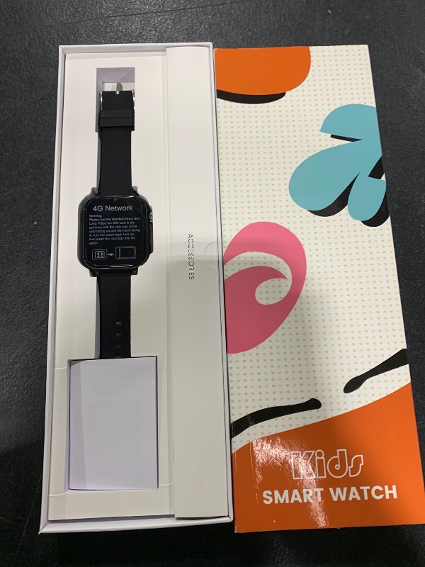 Photo 1 of Totsyfun 2025 Smart Watch for Kids 6-12 [Kids GPS Tracker/Video Call] Kids Smart Watches Boys Girls, Kids Watch with GPS Tracker, School Mode, Safety Alert, GPS Tracker for Kids Smart Watch, Black