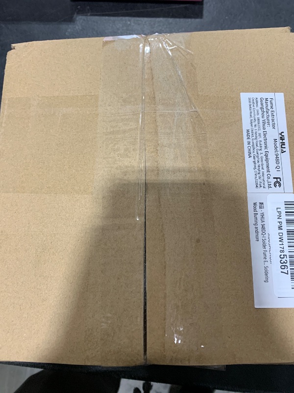 Photo 1 of YIHUA 948DQ-I Solder Fume Extractor Fan Solder Smoke Absorber Remover Tiltable Angle with 8 Extra Fan Filters for Soldering Wood Burning and more
