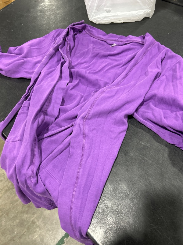Photo 1 of PURPLE CARDIGAN SWEATER 