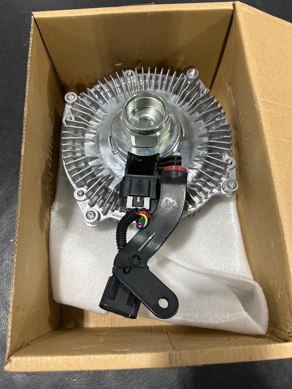 Photo 1 of Tykick 52014729AC Electric Radiator Cooling Fan Clutch for Ram 2500 2013-2017 Ram 3500 2013-2017 Ram 4500 2013-2018 Ram 5500 2013-2017 6.4L 6.7L V8 L6 Replace 622-012?46112?52014729AA?52014729AB