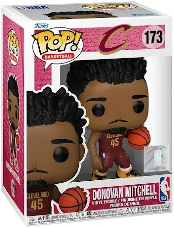 Photo 1 of Funko Pop! NBA Donovan Mitchell Vinyl Figure