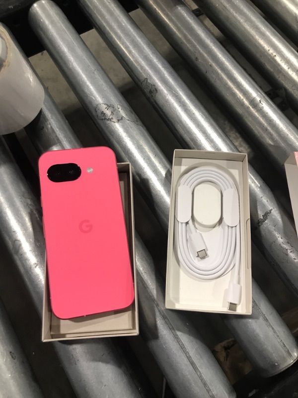 Photo 1 of Google Pixel 9a with Gemini - Unlocked Android Smartphone with Incredible Camera and AI Photo Editing, All-Day Battery, and Powerful Security - Peony - 128 GB