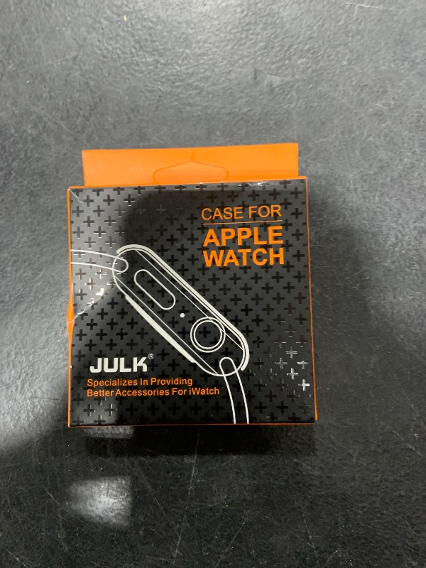 Photo 1 of JULK [2 Pack] Gold Case with Screen Protector for Apple Watch New SE 2024/6/5/4/SE 40mm, 9H Tempered Glass with Ultra-Thin Hard Protective Cover for iWatch [1 Gold + 1 Transparent]