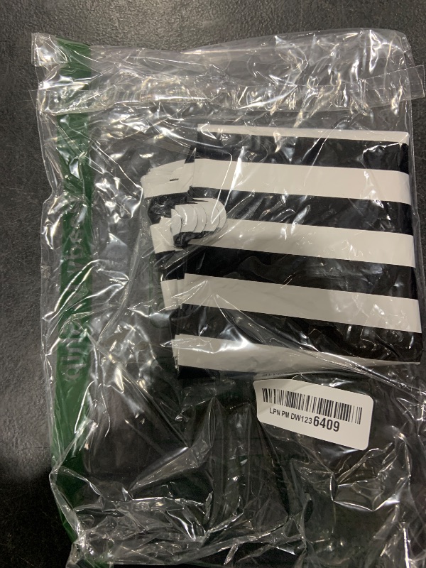 Photo 1 of 10 Pieces 18 Inch Black and White Striped Balloons Decoration Foil Mylar Balloons Aluminum Helium Balloons for Birthday Party, Baby Shower, Halloween, Ceremonies, Holiday Parties Decoration