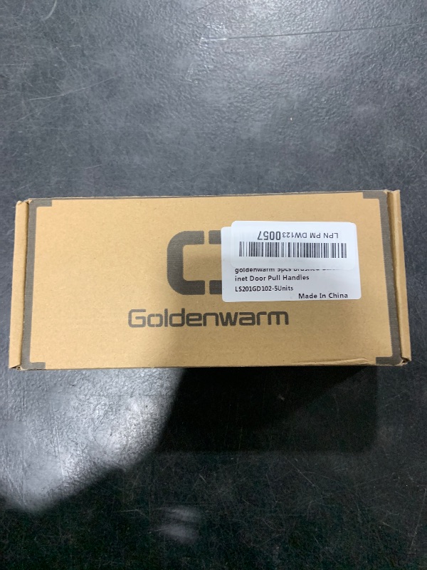 Photo 1 of goldenwarm 5pcs Brushed Brass Cabinet Pulls 4in Gold Kitchen Drawer Handles Drawer Pulls - Modern Hardware Knobs for Cupboard Bathroom Cabinet Door Handles