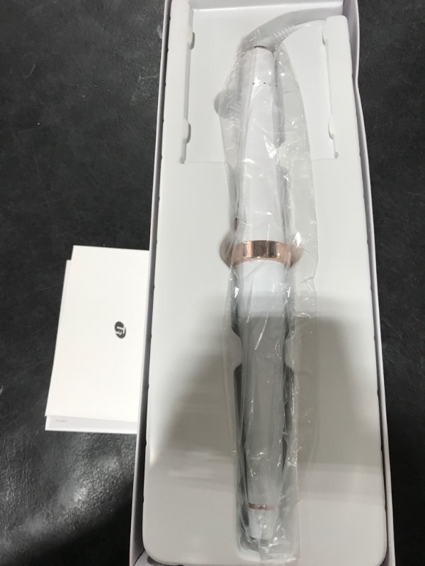 Photo 1 of T3 SinglePass Wave Professional Curling Wand Custom Blend Ceramic Long Barrel Curling and Wave Iron with Adjustable Heat Settings for Shiny Smooth Curls and Waves