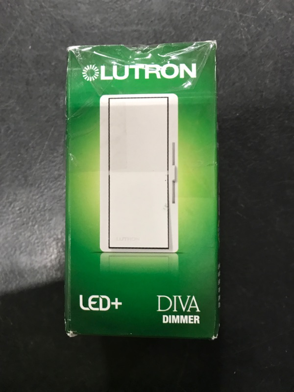 Photo 1 of Lutron Claro On/Off Switch, 15-Amp, Single-Pole, SC-1PS-BI, Biscuit