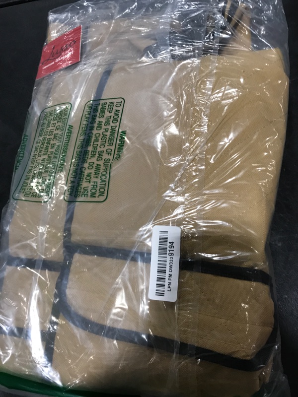 Photo 1 of Lusso Gear Dog Car Seat Cover - Waterproof, Non-Slip Back Seat Protector - Tan Pet Liner for SUV & Truck - Backseat Cover for Dogs