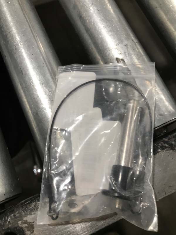 Photo 1 of ZOWZEA 304 Stainless Steel Quick Release Pin 5/16 Inch(8mm) Diameter Ball Locking Pin with Push Button Lanyard Cable Usable Length 0.98"(25mm)