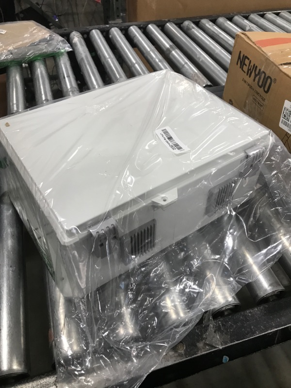 Photo 1 of Namunanee Outdoor Electrical Junction Box, ABS Water Resistant Enclosure with Internal Mounting Panel & Hinged Cover, 15.7" H* 11" L* 5.9" W