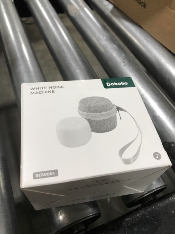 Photo 1 of Babelio White Noise Sound Machine for Adults Kids Baby, Mini, 15 Non-looping Sounds, Timer, Memory Function, Easy to Pocket and Travel